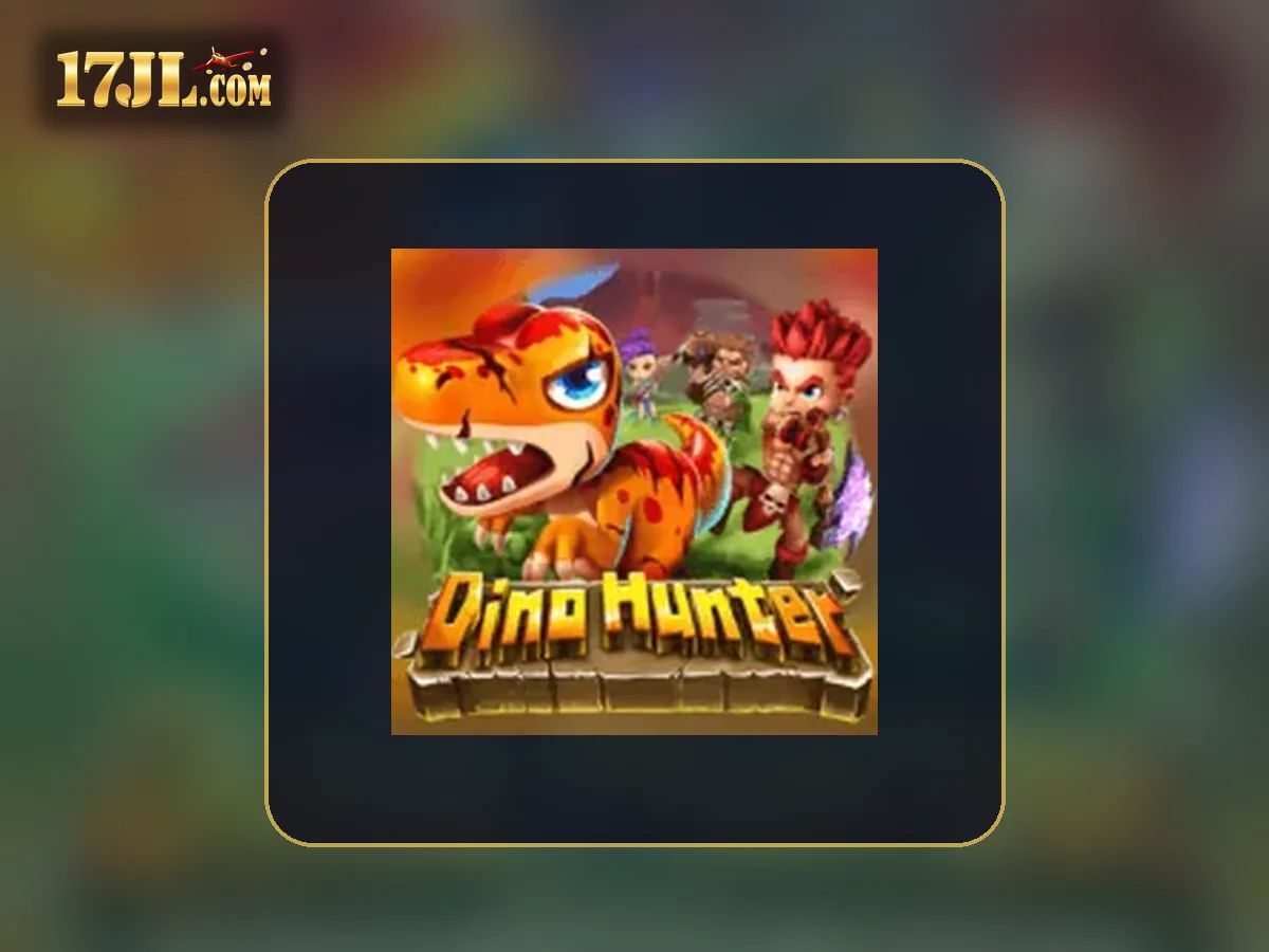 17JL Philippines homepage visual featuring Dino Hunter game cover