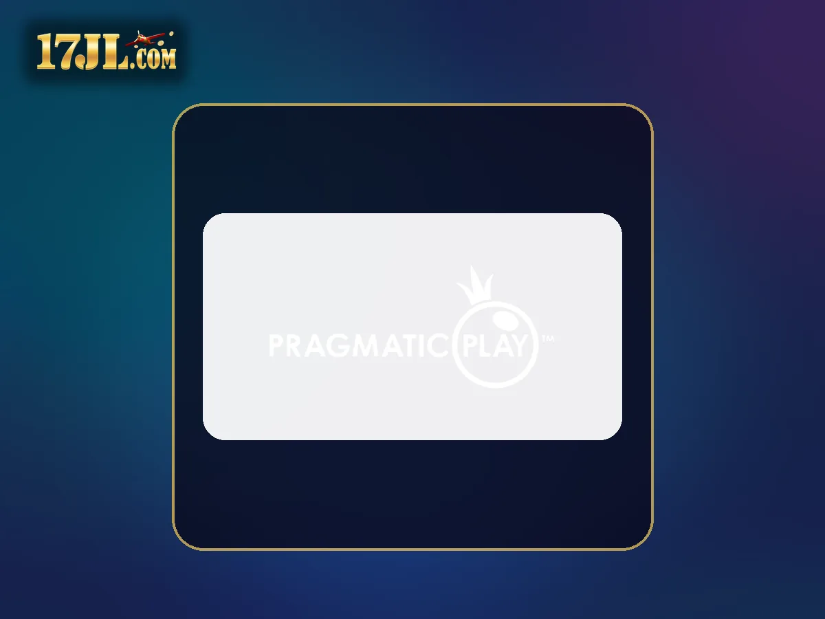 17JL gaming platform visual featuring Pragmatic Play game provider logo