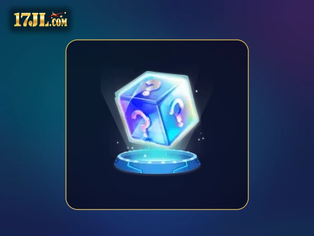 17JL rewards visual featuring Animated mystery reward box