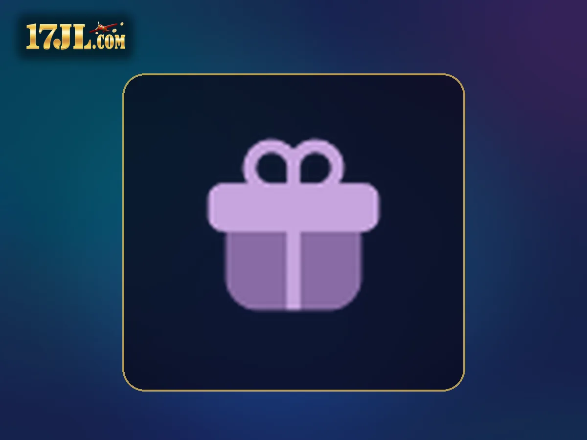 17JL rewards visual featuring Rewards gift icon