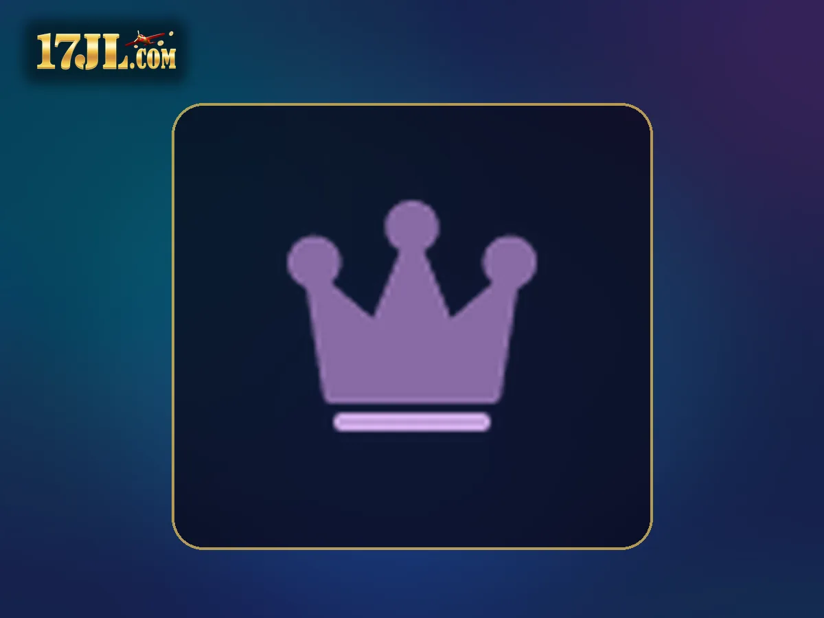 17JL rewards visual featuring VIP crown icon